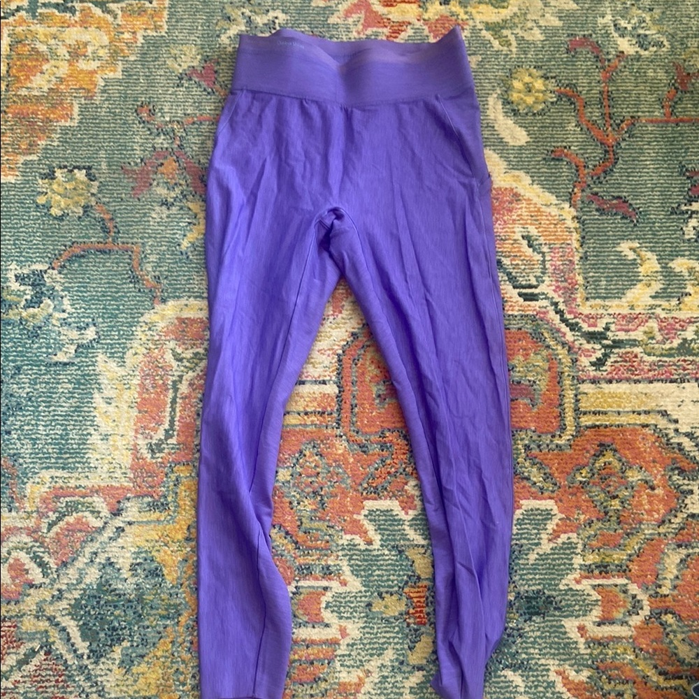 Outdoor Voices Purple High-Waisted Leggings